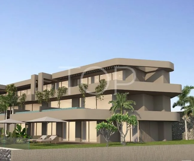 Fantástico apartamento dúplex frente al mar y con piscina privada en exclusivo complejo de nueva construcción en el sur de Tenerife